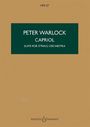 Peter Warlock: Capriol, Noten