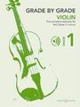 : Grade by Grade - Violin Grade 1. Violine und Klavier., Buch