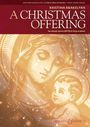 „A Christmas Offering“ von Kristina Arakelyan. Illustration: Madonna mit Kind in goldenen Tönen.