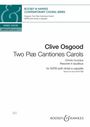 Clive Osgood: Two Piae Cantiones Carols, Noten