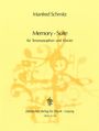 Manfred Schmitz: Memory-Suite, Noten