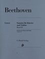 Ludwig van Beethoven (1770-1827): Sonaten für Klavier und Violine, Band II, Noten