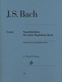 Johann Sebastian Bach: Notenbüchlein für Anna Magdalena Bach 1725, Noten