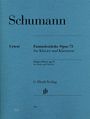 : Fantasiestücke für Klavier und Klarinette op.73, Klavierpartitur u. Einzelstimme, Noten