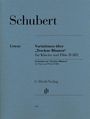 : Schubert, Franz - Variationen über "Trockne Blumen" e-moll op. post. 160 D 802, Noten