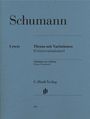 : Schumann, Robert - Thema mit Variationen (Geistervariationen), Buch