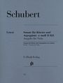 Franz Schubert: Schubert, Franz - Arpeggionesonate a-moll D 821, Noten