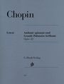 : Chopin, Frédéric - Andante spianato und Grande Polonaise brillante Es-dur op. 22, Noten