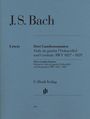 : Drei Gambensonaten. Viola da gamba (Violoncello) und Cembalo BWV 1027-1029, Noten