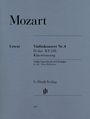 : Mozart, Wolfgang Amadeus - Violinkonzert Nr. 4 D-dur KV 218, Noten