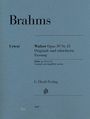 Johannes Brahms (1833-1897): Walzer op. 39,15, Noten