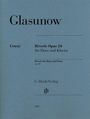 Alexander Glasunow (1865-1936): Reverie op. 24 für Horn und Klavier, Noten