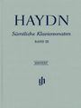 Joseph Haydn (1732-1809): Haydn, J: Haydn, Joseph - Complete Piano Sonatas Volume III, Noten