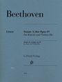 Ludwig van Beethoven: Beethoven, L: Sonate A-dur op. 69 für Klavier und Violoncell, Noten