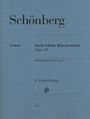: Arnold Schönberg - Sechs kleine Klavierstücke op. 19, Buch