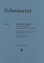 : Robert Schumann - Liederkreis op. 39, nach Eichendorff, Fassungen 1842 und 1850, Buch