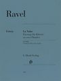 Ravel, Urtext. La Valse: Fassung für Klavier zu zwei Händen. G. Henle Verlag. 1665. Beige Hintergrund.