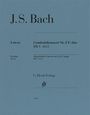J.S. Bach, Cembalokonzert Nr. 2 E-Dur BWV 1053. Urtext, G. Henle Verlag. Blaues Cover mit Verlag-Logo.