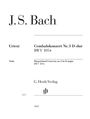 Johann Sebastian Bach (1685-1750): Cembalokonzert Nr. 3 D-dur BWV 1054, Noten