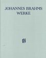Johannes Brahms: Orchester-/Ensemblebearbeitungen von Liedern Franz Schuberts, Noten