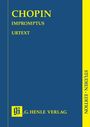 : Impromptus, Klavier, Studien-Edition, Noten