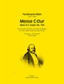 Ferdinand Hiller: Messe C-Dur für vier gemischte Stimmen und Orgel (ad libitum) op. 104, Noten