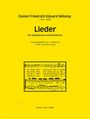 Daniel Friedrich Eduard Wilsing: Lieder für Singstimme und Pianoforte, Noten