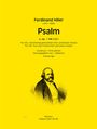 Ferdinand Hiller: Psalm für Soli, vierstimmig gemischten Chor und Klavier (Orgel) o.op. (HW 2.8.1), Noten