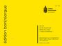 Vol. 63, Cécile Chaminade, Werke für Orgel, Edition Dohr 20463. Gelber Hintergrund, vertikales „édition bon(n)orgue“.