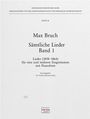 Max Bruch: Sämtliche Lieder, Noten