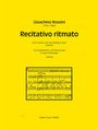 Gioacchino Rossini: Recitativo ritmato für Singstimme und Klavier, Noten