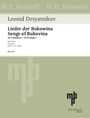 Leonid Desyatnikov: Lieder der Bukowina (2017 (2022)), Noten