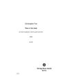 "THIS IS THE WIND" von Christopher Fox, für Saxophon, Gitarre, Cello. Verlag Neue Musik Berlin.