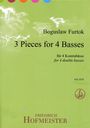 Boguslaw Furtok: 3 Pieces for 4 Basses, Noten