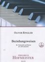 Oliver Ringleb: Beziehungsweisen für Violoncello und Klavier, Noten