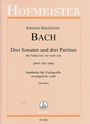 Johann Sebastian Bach: Drei Sonaten und drei Partiten Violine solo BWV 1001-1006, Noten