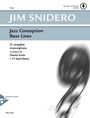 Jim Snidero: Jazz Conception Bass Lines, Noten