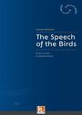 Text: "Mathias Rehfeldt, The Speech of the Birds, for full orchestra, für Sinfonieorchester." Blaues Cover mit Verlagslogo.