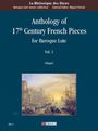 Anthology of 17th Century French Pieces for Baroque Lute - Vol. 1, Noten