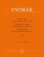 Antonin Dvorak: Terzett für zwei Violinen und Viola C-Dur op. 74, Noten