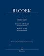 Vilem Blodek: Blodek, V: Konzert für Flöte und Orchester, Noten