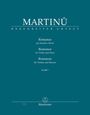 Bohuslav Martinu (1890-1959): Romanze für Violine und Klavier H 186bis, Noten