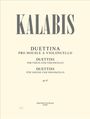 Viktor Kalabis: Duettini für Violine und Violoncello op. 67, Noten