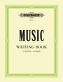 : Peters Music Writing Book, Buch