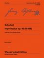 Franz Schubert: Impromptus op. 90 D 899, Noten