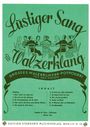 : Lustiger Sang beim Walzerklang, Noten