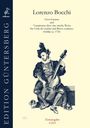 1. Hälfte 18. Jh. Lorenzo Bocchi: Zwei Sonaten und Variationen über eine irische Weise für Viola da Gamba und Basso continuo, Noten