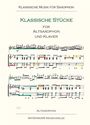 verschiedene: Klassische Stücke für Altsaxophon und Klavier, Noten