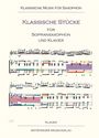 verschiedene: Klassische Stücke für Sopransaxophon und Klavier, Noten