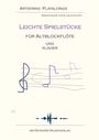verschiedene: Leichte Spielstücke für Altblockflöte und Basso continuo, Noten